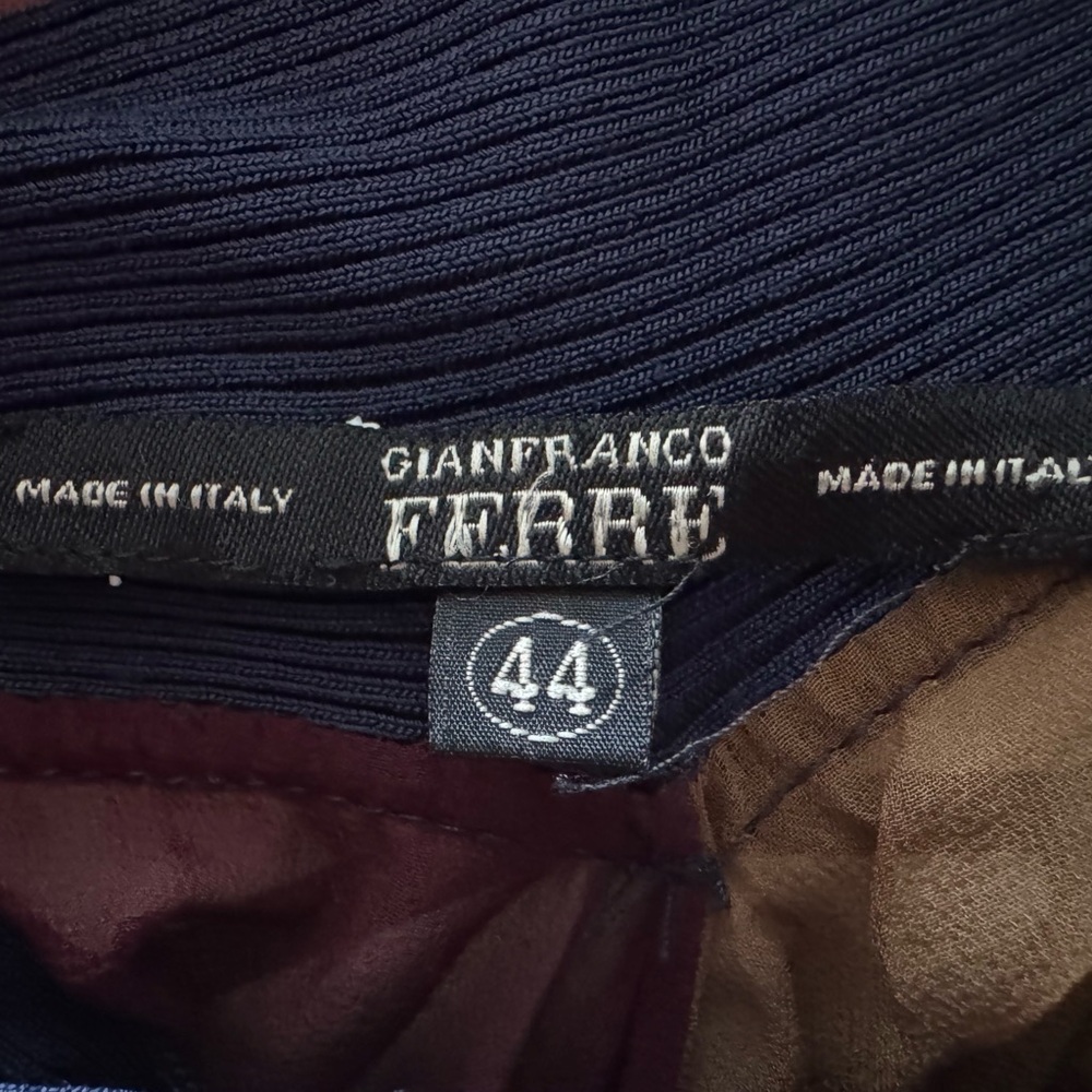 Gianfranco Ferr Asymmetrical Patchwork Skirt In N… - image 4